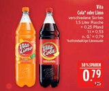 Cola Original im Angebot bei Marktkauf in Altenburg Cola Original Angebote von Vita bei Marktkauf Altenburg für 0,79 €