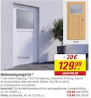 toom Baumarkt Saalfeld - Nebeneingangstür Angebot im Prospekt Nebeneingangstür bei toom Baumarkt im Saalfeld Prospekt für 129,99 €