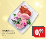 Minutensteak bei Markant im Flintbek Prospekt für 0,99 €