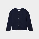 Gilet boutonné bleu marine fille - LH - La Halle Gilet boutonné bleu marine fille - LH à 7,99 € dans le catalogue La Halle