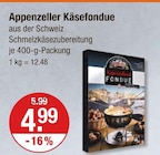 Appenzeller Käsefondue im aktuellen V-Markt Prospekt für 4,99 €