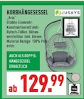 Korbhängesessel Aria im Angebot bei Marktkauf in Moers Korbhängesessel Aria Angebote von JUSKYS bei Marktkauf Moers für 129,99 €