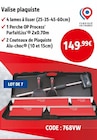 Valise plaquiste en promo chez Screwfix Tourcoing à 149,99 €