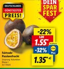 Fairtrade-Passionsfrucht bei Lidl im Wörrstadt Prospekt für 1,35 €