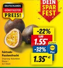 Lidl Wörrstadt - Fairtrade-Passionsfrucht Angebot im Prospekt Fairtrade-Passionsfrucht bei Lidl im Wörrstadt Prospekt für 1,35 €