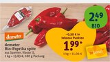 Bio-Paprika spitz im Angebot bei tegut in Dreieich Bio-Paprika spitz Angebote von demeter bei tegut Dreieich für 1,99 €