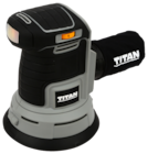 Ponceuse excentrique 18 v - TITAN en promo chez Brico Dépôt Ponceuse excentrique 18 v - TITAN dans le catalogue Brico Dépôt