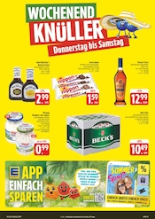 Becks im EDEKA Prospekt in Zwickau Aktueller EDEKA Prospekt mit Becks, "Wir lieben Lebensmittel!", Seite 27