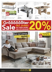 Aktueller BRAUN Möbel-Center Prospekt mit Couchtisch, "Gröööößter Sale des Jahres", Seite 14