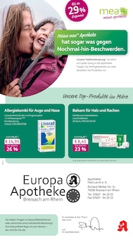 mea - meine apotheke Prospekt der KW 13 "Unsere März-Angebote" Aktueller mea - meine apotheke Prospekt "Unsere März-Angebote" Seite 1 von 4 Seiten