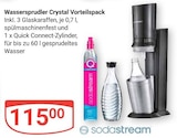 Wassersprudler Crystal Vorteilspack im Angebot bei GLOBUS in Krefeld Wassersprudler Crystal Vorteilspack Angebote von sodastream bei GLOBUS Krefeld für 115,00 €