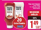BBQ oder Knoblauch von Papa Joe's für 1,49 € bei EDEKA im Angebot BBQ oder Knoblauch von Papa Joe's im aktuellen EDEKA Prospekt