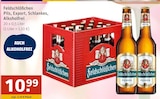 Pils, Export, Schlankes, Alkoholfrei bei GetränkeLand Mayer im Prospekt "" für 10,99 €