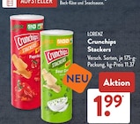 Crunchips Stackers Paprika von Lorenz im aktuellen ALDI SÜD Prospekt für 1,99 €