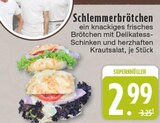 EDEKA Gütersloh - Schlemmerbrötchen Angebot im Prospekt Schlemmerbrötchen bei EDEKA im Gütersloh Prospekt für 2,99 €