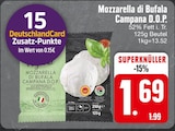 Mozzarella di Bufala Campana D.O.P. von  im aktuellen EDEKA Prospekt für 1,69 €