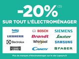 BON PLAN SUR TOUT L’ÉLECTROMÉNAGER BEKO BOSCH SIEMENS LIBHERR BRANDT SAUTER ELECTROLUX WHIRLPOOL SAMSUNG STOVES CANDY FABER à Lapeyre dans Lyon BON PLAN SUR TOUT L’ÉLECTROMÉNAGER BEKO BOSCH SIEMENS LIBHERR BRANDT SAUTER ELECTROLUX WHIRLPOOL SAMSUNG STOVES CANDY FABER à Lapeyre dans Lyon