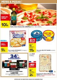 Prix et réduction Pizza surgelée dans le prospectus Carrefour en cours Offre Pizza surgelée dans le catalogue Carrefour du moment à la page 11