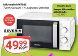 Aktuelles Mikrowelle MW7885 Angebot bei GLOBUS in Jena ab 1,99 €