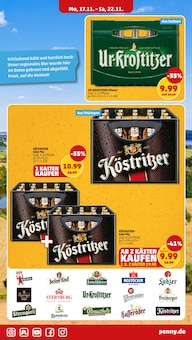 Bier im aktuellen Penny Prospekt (Nordhausen) Bier im Penny Prospekt "Wer günstig will, muss Penny." mit 48 Seiten (Nordhausen)