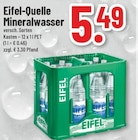 Trinkgut Borken - Mineralwasser Angebot im Prospekt Mineralwasser bei Trinkgut im Borken Prospekt für 5,49 €