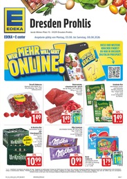 EDEKA Prospekt "Wir lieben Lebensmittel!" für Dresden, 38 Seiten, 03.08.2026 - 08.08.2026