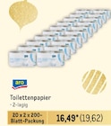 Toilettenpapier von aro im aktuellen Metro Prospekt für 19,62 €