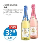 Jules Mumm sekt Angebote bei V-Markt Kaufbeuren für 3,79 €