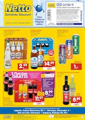 Tafelwasser im Netto Marken-Discount Prospekt in Augsburg Aktueller Netto Marken-Discount Prospekt mit Tafelwasser, "DER ORT, AN DEM DU IMMER AUSGEZEICHNETE PREISE FINDEST.", Seite 1