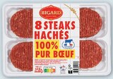 Steak haché pur bœuf 20% MG - BIGARD - U Express à Cholet Steak haché pur bœuf 20% MG - BIGARD en promo chez U Express Cholet à 9,99 €