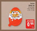 Kinder Joy von Ferrero für 0,99 € bei Marktkauf im Angebot Kinder Joy von Ferrero im aktuellen Marktkauf Prospekt