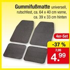 Gummifußmatte für 4,99 € bei Zimmermann im Angebot Gummifußmatte im aktuellen Zimmermann Prospekt