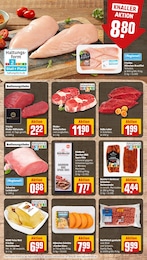 Hackfleisch Angebot im aktuellen REWE Prospekt auf Seite 8