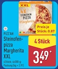 Steinofenpizza Margherita XXL Angebote von PIZZ'AH bei ALDI Nord Hamm für 3,49 €
