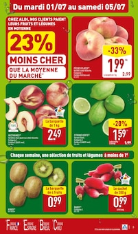 Promo Radis dans le catalogue Aldi du moment à la page 3