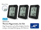 Thermo-Hygrometer, 3er-Set von KRONTALER im aktuellen ALDI SÜD Prospekt für 4,99 €