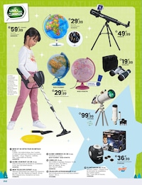 Prix et réduction Globe Lumineux dans le prospectus JouéClub en cours Offre Globe Lumineux dans le catalogue JouéClub du moment à la page 210