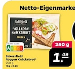 Roggen Knäckebrot von Bakersfield für 1,49 € bei Netto mit dem Scottie im Angebot Roggen Knäckebrot von Bakersfield im aktuellen Netto mit dem Scottie Prospekt