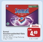 Aktuelles Geschirrspülmittel-Tabs Angebot bei combi in Osnabrück ab 4,49 €
