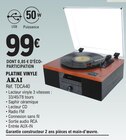 E.Leclerc - PLATINE VINYLE : offre du catalogue Promo PLATINE VINYLE à 99,00 € dans le catalogue E.Leclerc ""