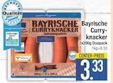 Mettwurst im EDEKA Prospekt Bayrische Curryknacker im aktuellen EDEKA Prospekt für 3,33 €