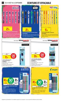 Promotion Disney dans le prospectus Intermarché Super, valable du 04/08/2026 au 06/09/2026 Promo Disney dans le catalogue Intermarché Super du moment à la page 10