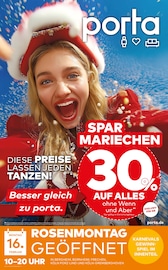 Aktueller porta Möbel Möbel & Einrichtung Prospekt in Stralsund und Umgebung, "BESSER GLEICH ZU PORTA" mit 4 Seiten, 12.02.2026 - 16.02.2026