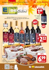 EDEKA Hausen Prospekt der aktuellen Woche, gültig von 19.10.2026 bis 31.10.2026 Aktueller EDEKA Hausen Prospekt "Wir lieben Lebensmittel!" mit 12 Seiten