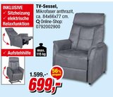 TV-Sessel Angebote bei Opti-Megastore Cuxhaven für 699,00 €