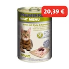 PREMIERE Menu Viande Adulte Poulet à la dinde & au lapin 6x400 g à 20,39 € dans le catalogue Maxi Zoo