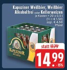 Weißbier bei EDEKA im Prospekt "" für 14,99 €