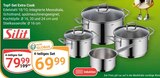 Topf-Set Extra Cook im Angebot bei GLOBUS in Bensheim Topf-Set Extra Cook Angebote von Silit bei GLOBUS Bensheim für 69,99 €