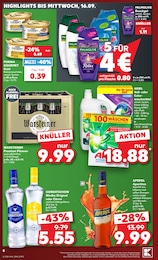 Vodka Angebot im aktuellen Kaufland Prospekt auf Seite 8