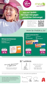 Aktueller mea - meine apotheke Prospekt (Berching, 4 Seiten zum blättern mea - meine apotheke Prospekt Unsere Juli-Angebote mit 4 Seiten